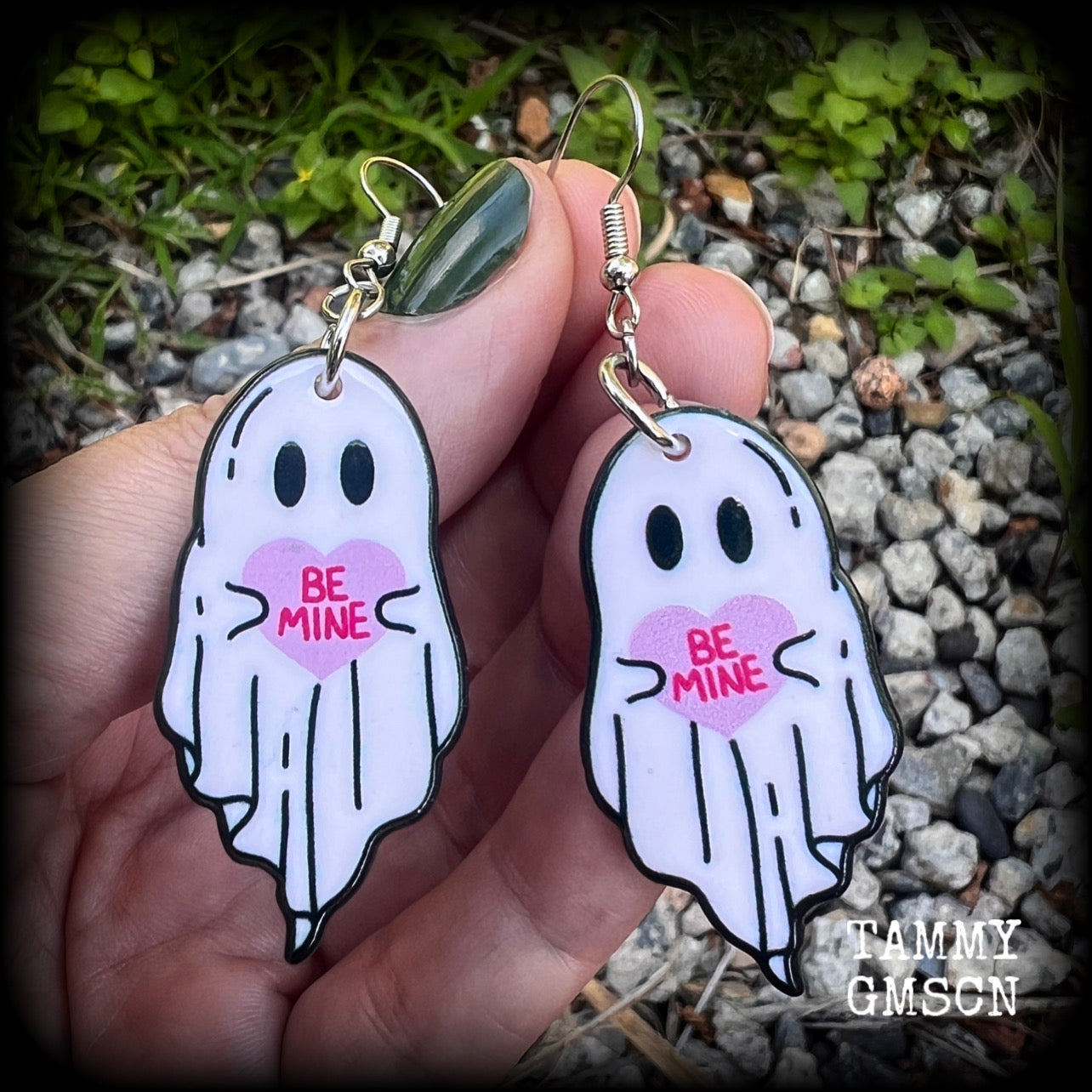 Ghost Ghosts Ghost story Ghost stories Ghost adventures Haunted House Haunted Mansion Haunted Mansions Supernatural Spooky Scary Candy Lollies Valentines day earrings Valentines day jewelry Christmas gifts Stocking stuffers