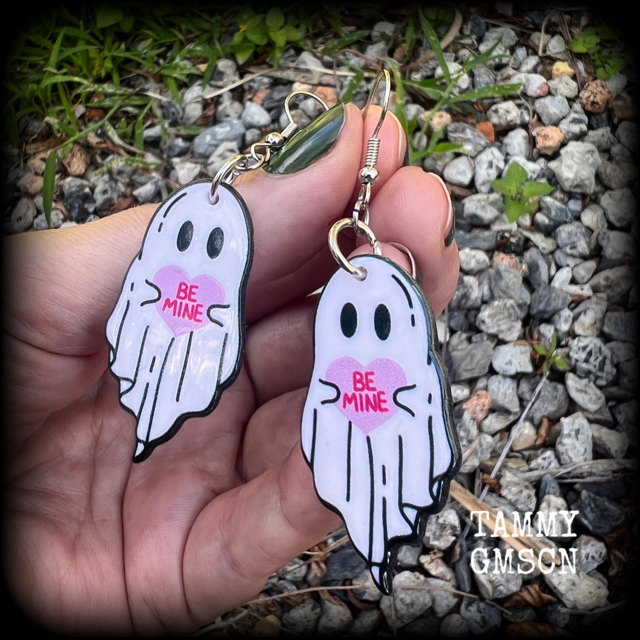 Ghost Ghosts Ghost story Ghost stories Ghost adventures Haunted House Haunted Mansion Haunted Mansions Supernatural Spooky Scary Candy Lollies Valentines day earrings Valentines day jewelry Christmas gifts Stocking stuffers