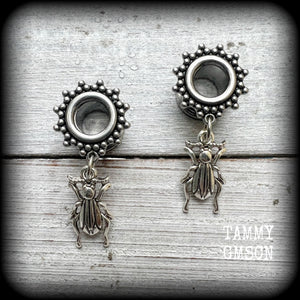 Tunnel dangles 0 gauge tunnels Body jewelry Stretched lobes 2g 0g 00g 1/2” 9/16” 5/8” 3/4” 7/8&quot; 1&quot; 6mm 8mm 10mm 12mm 14mm 16mm 19mm 22mm 25mm Gauged ears Gauged earrings Stretched lobes Insects and bugs