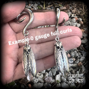 0 gauge moth ear weights 