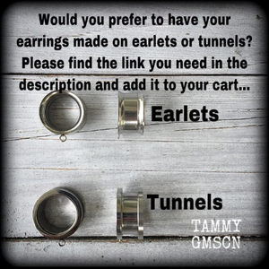 Swap your gauged hooks for tunnels
