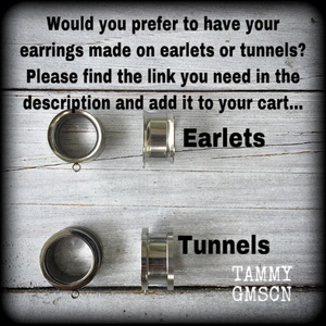 Tunnels earrings