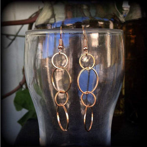 Circle earrings 