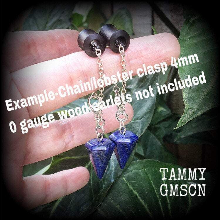 6 gauge tunnel dangles