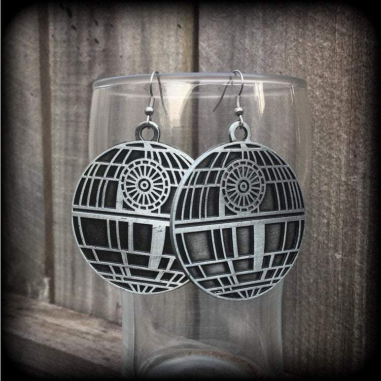 Death Star earrings 