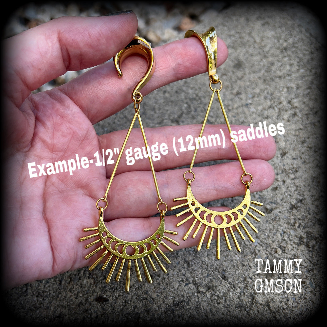 12mm saddle ear weights