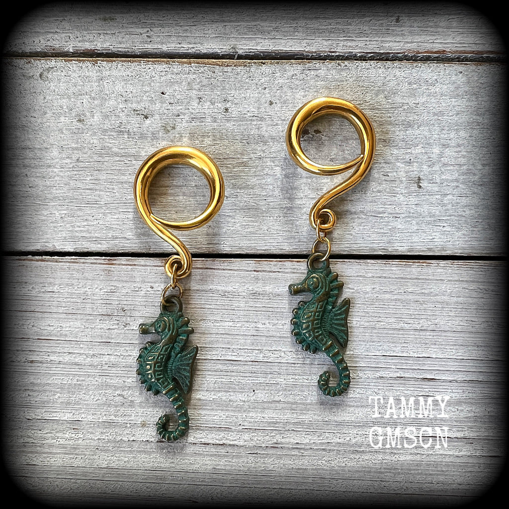 Seahorse earrings 