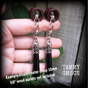 00 gauge tunnel earrings 