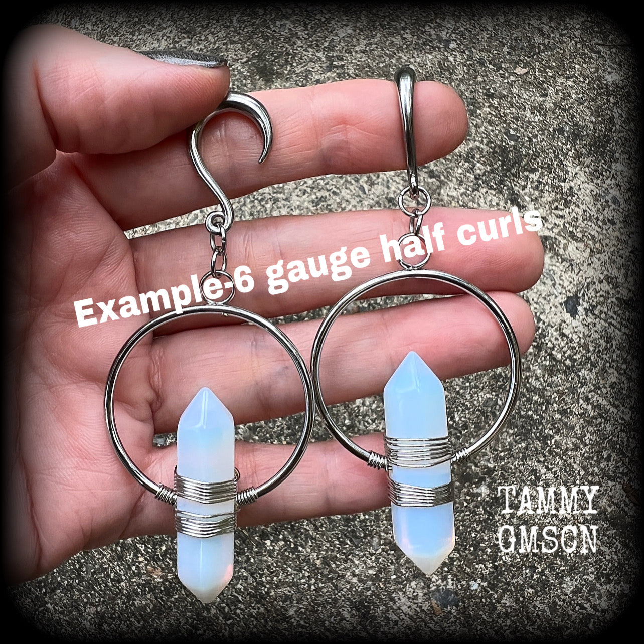 6 gauge body jewelry 