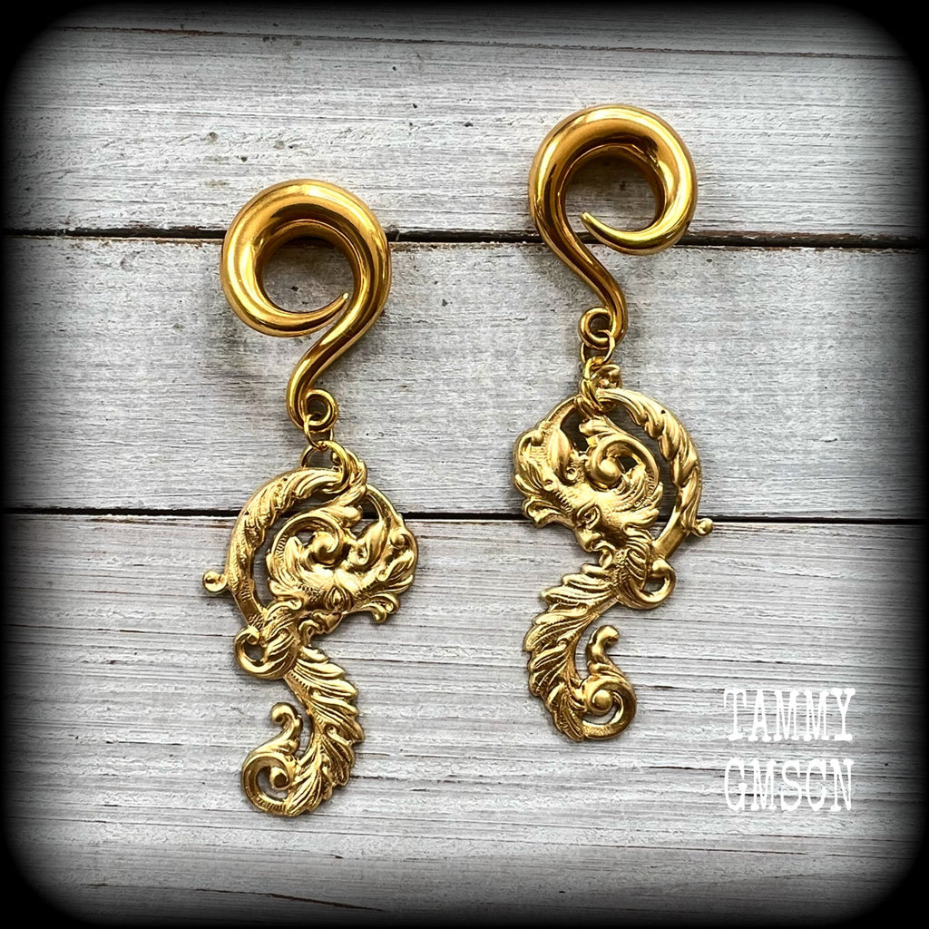 Greenman earrings 