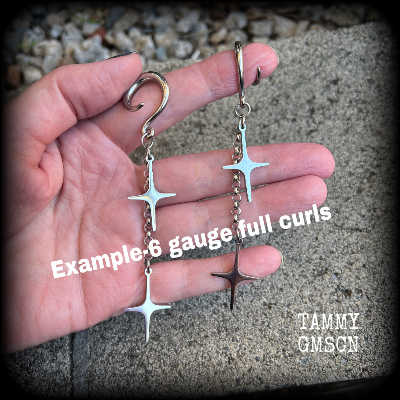 6 gauge ear gauges