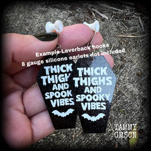 Spooky vibes earrings 