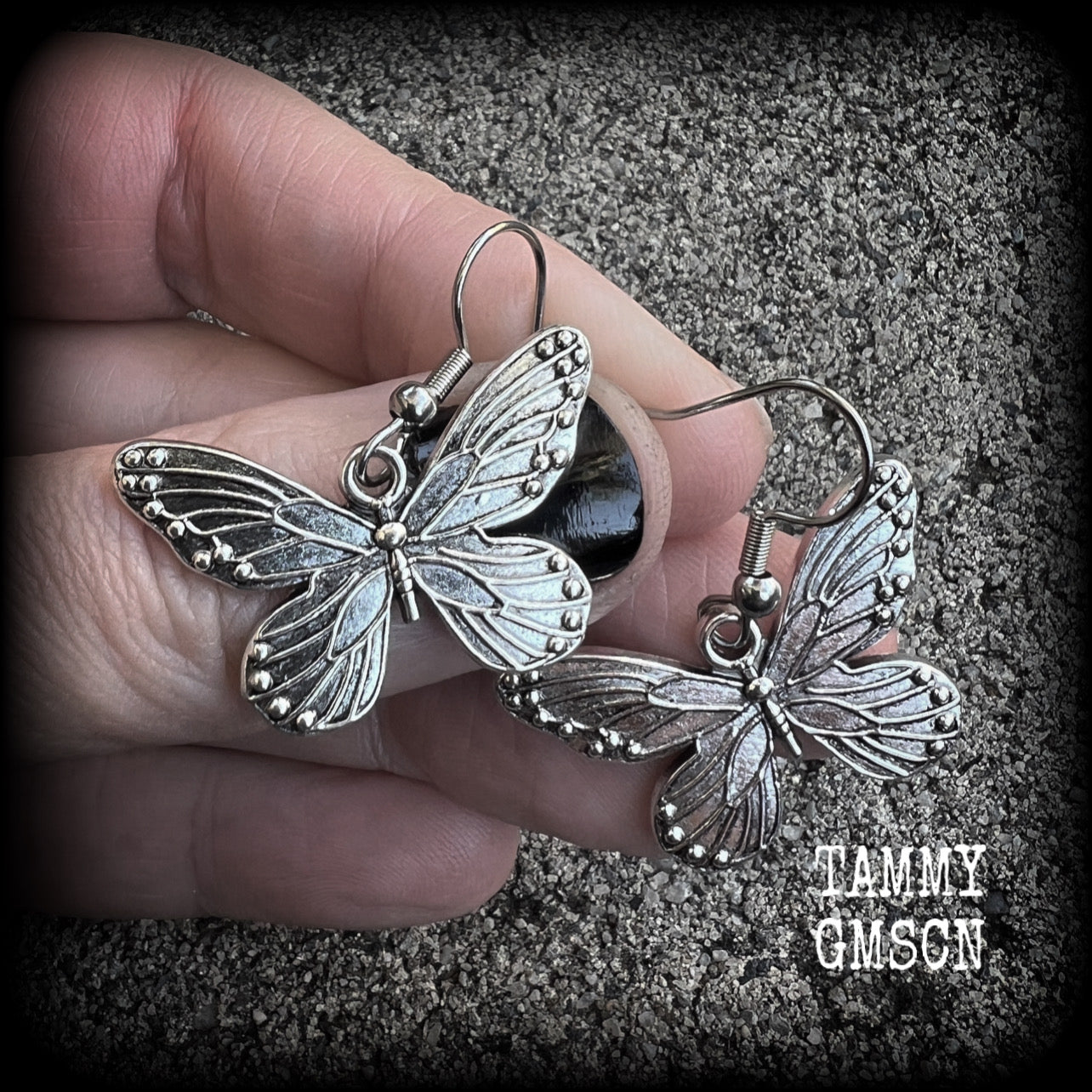 Butterfly earrings Butterfly jewelry Butterfly necklace Entomologist Entomology Insect earrings Insect jewelry Bugs earrings Bugs jewelry Gifts for girls Gifts for her Secret sanra Stocking stuffers Santa stocking Christmas gifts Christmas presents 