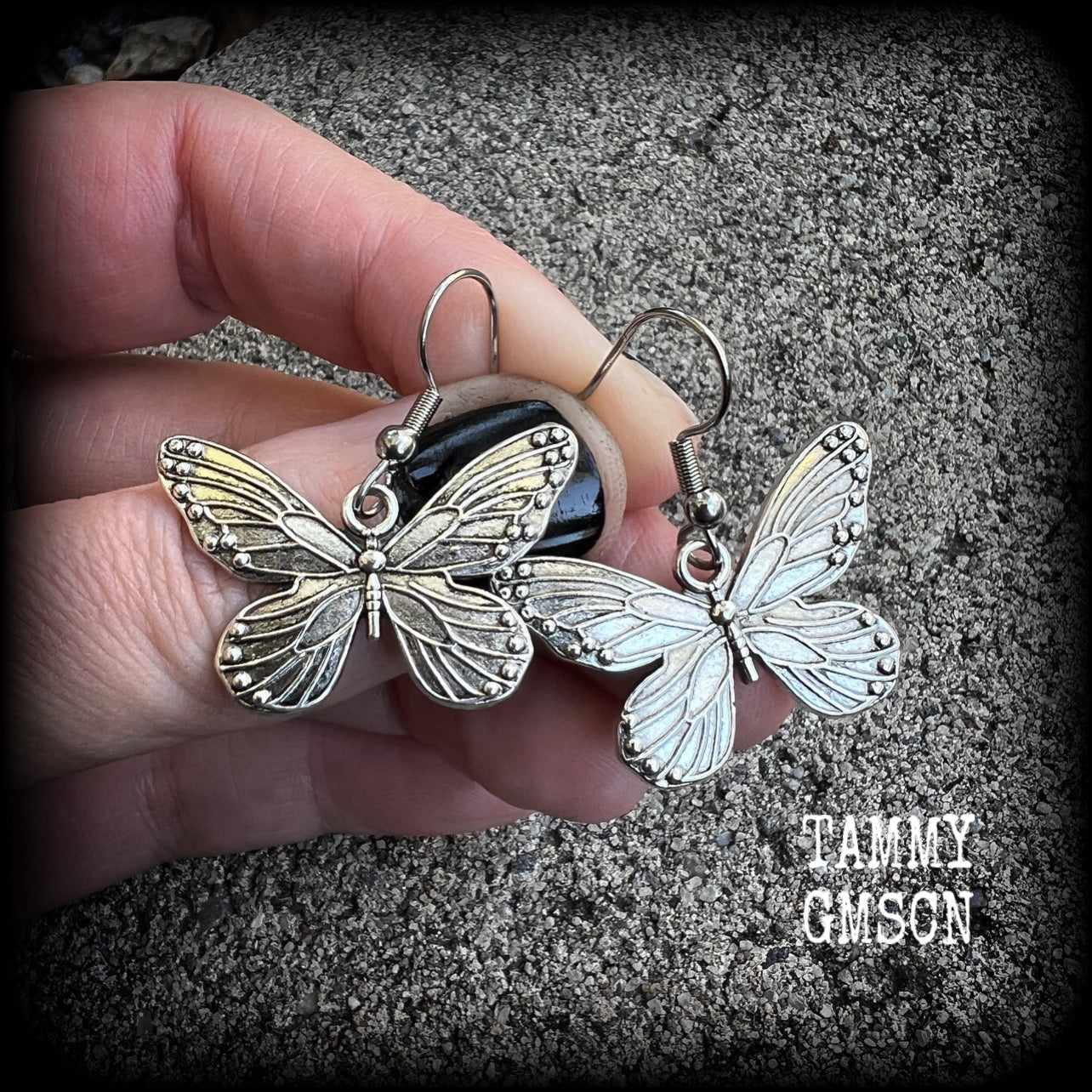 Butterfly earrings Butterfly jewelry Butterfly necklace Entomologist Entomology Insect earrings Insect jewelry Bugs earrings Bugs jewelry Gifts for girls Gifts for her Secret sanra Stocking stuffers Santa stocking Christmas gifts Christmas presents 