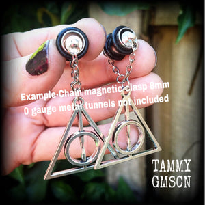 Harry Potter tunnel earrings 