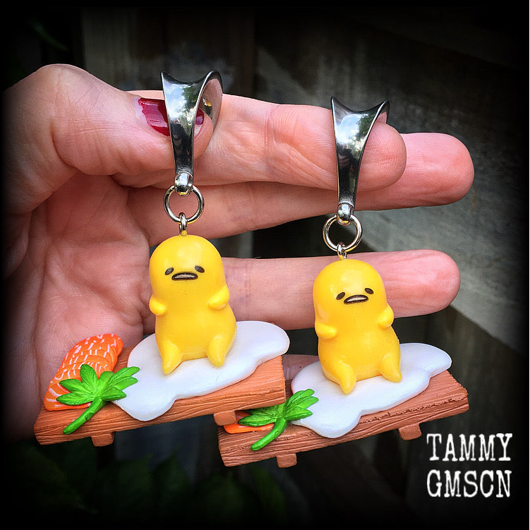 Rare Gudetama earrings