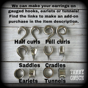 Choose your own hooks or tunnels
