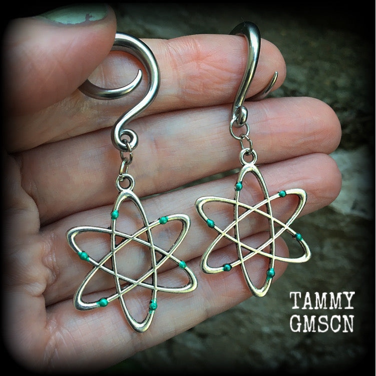 Atoms and electrons jewelry 