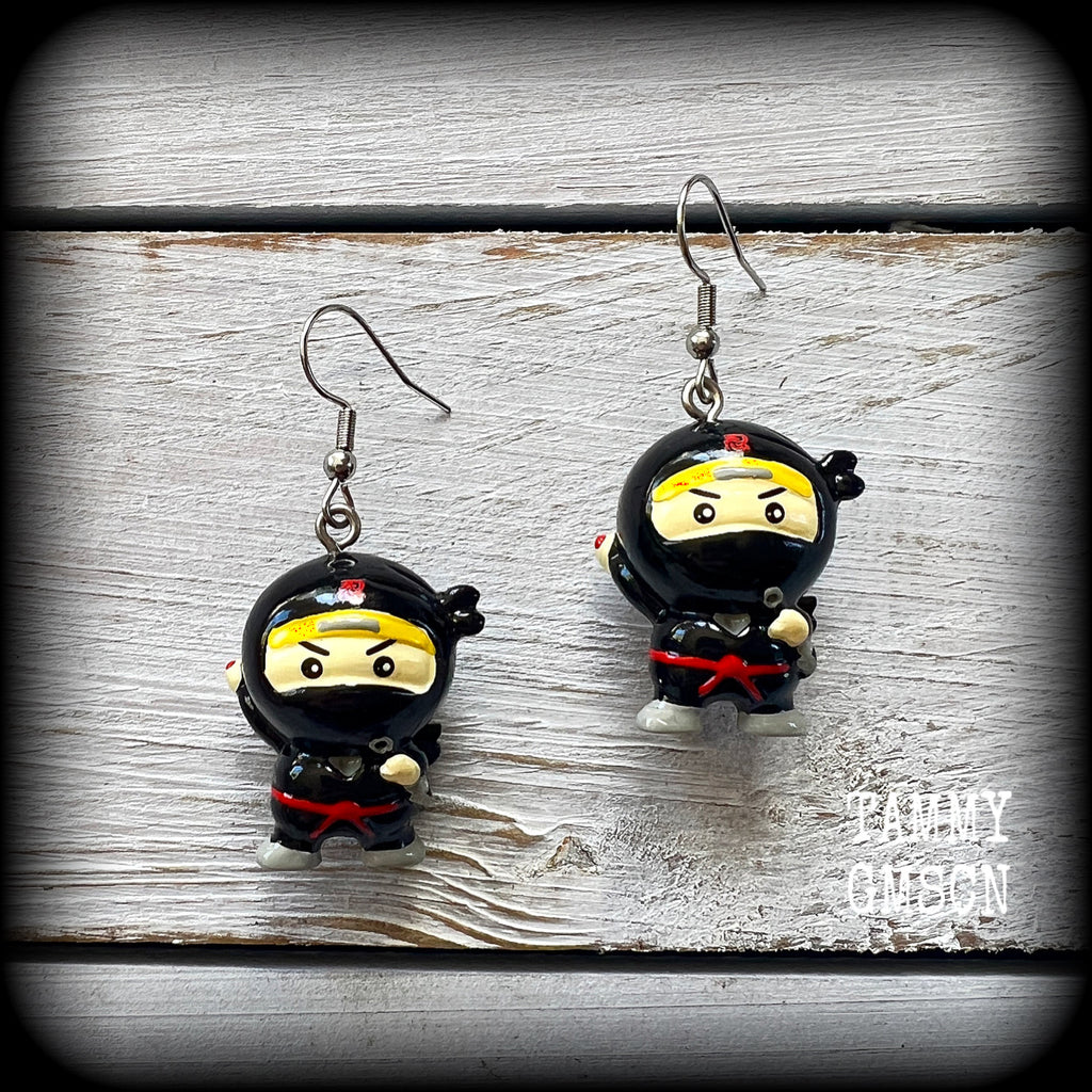 Ninja earrings-Kawaii earrings