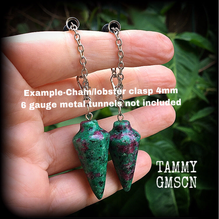 6 gauge tunnel dangles