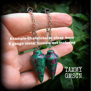 6 gauge tunnel dangles
