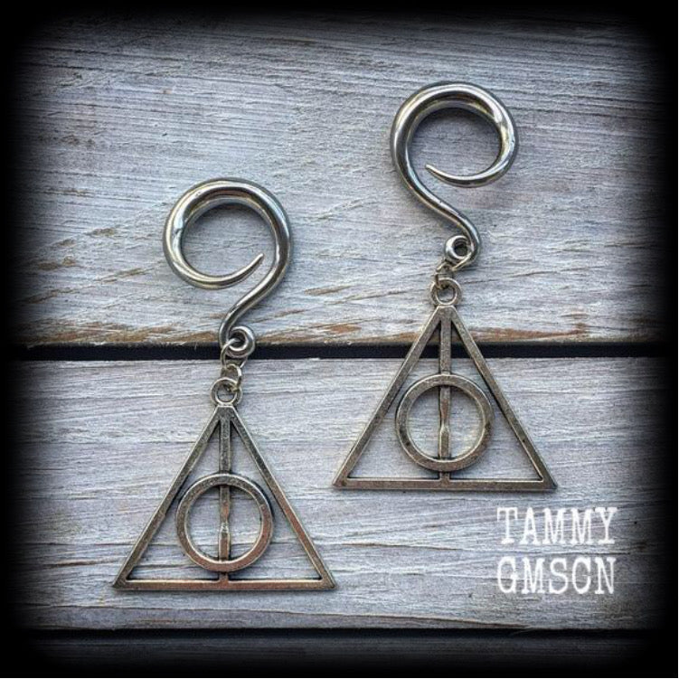 Harry Potter ear gauges