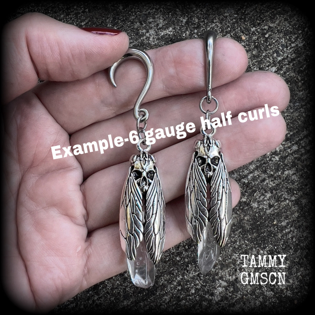 6 gauge ear hangers