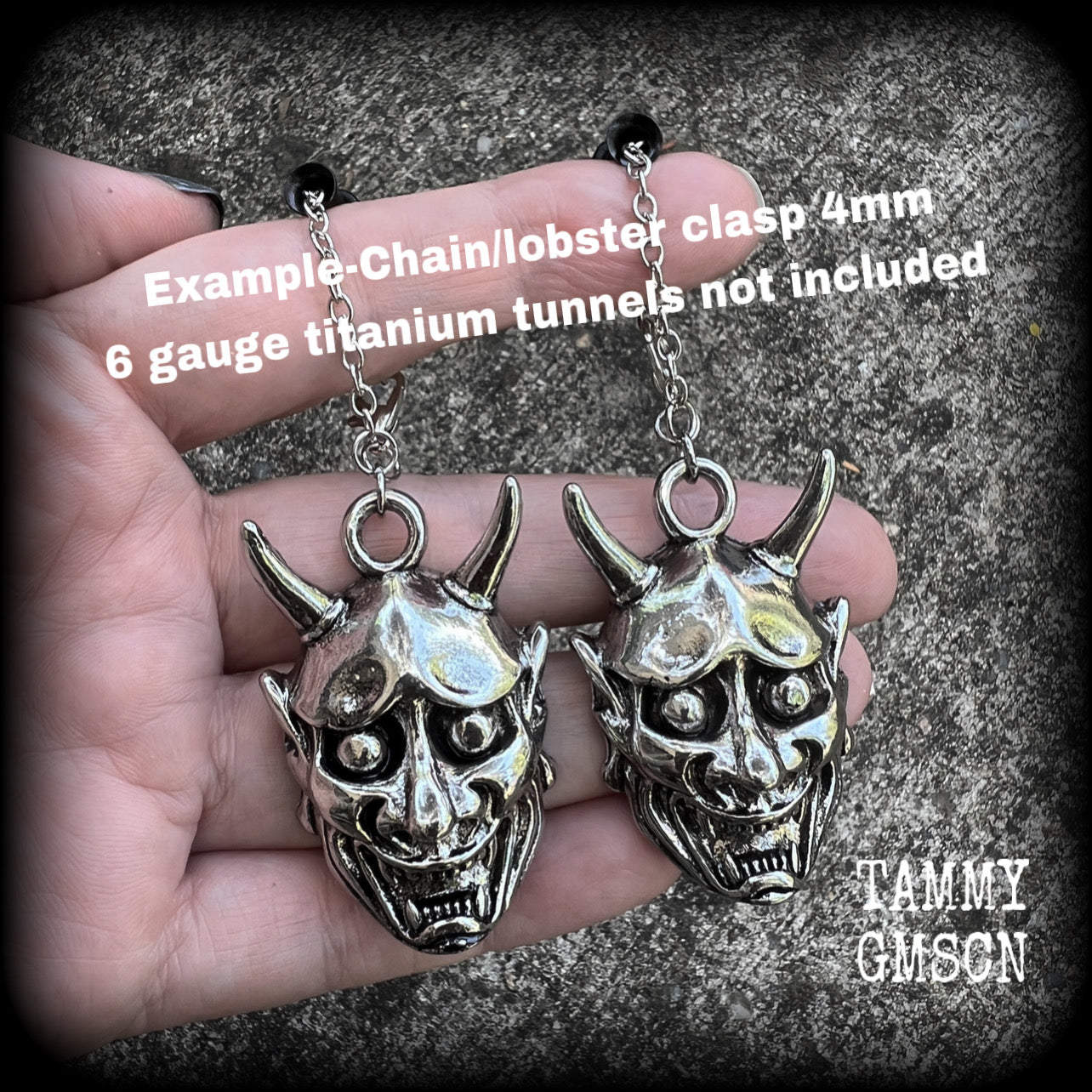 6 gauge tunnel earrings 