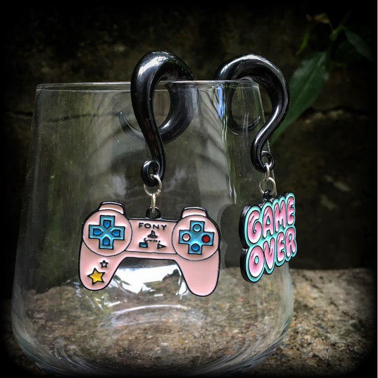 Gamer girl earrings 