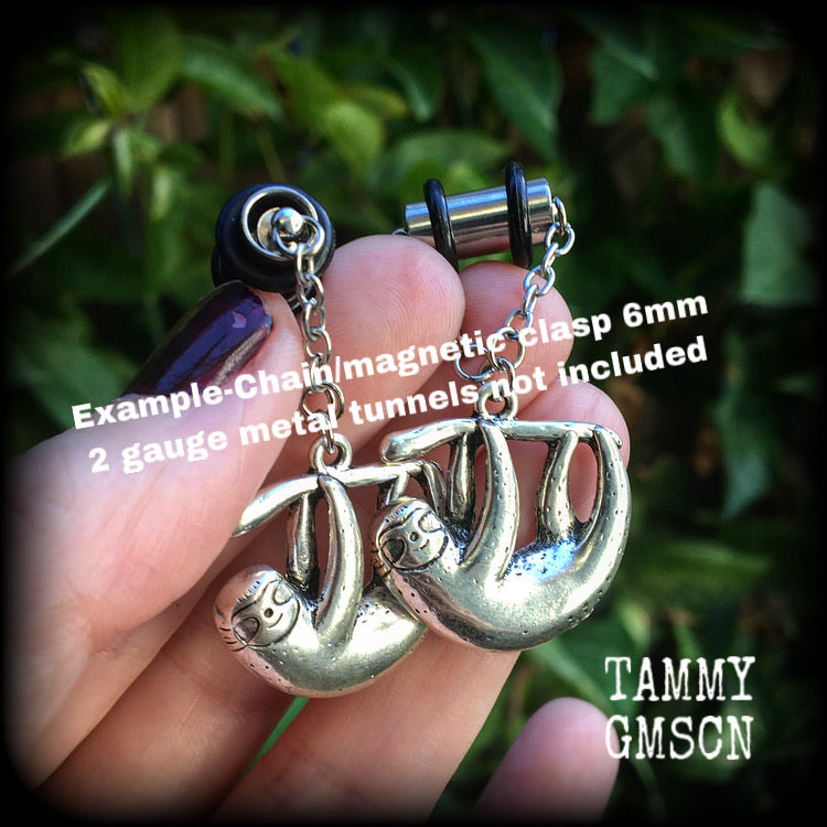 2 gauge tunnel earrings 