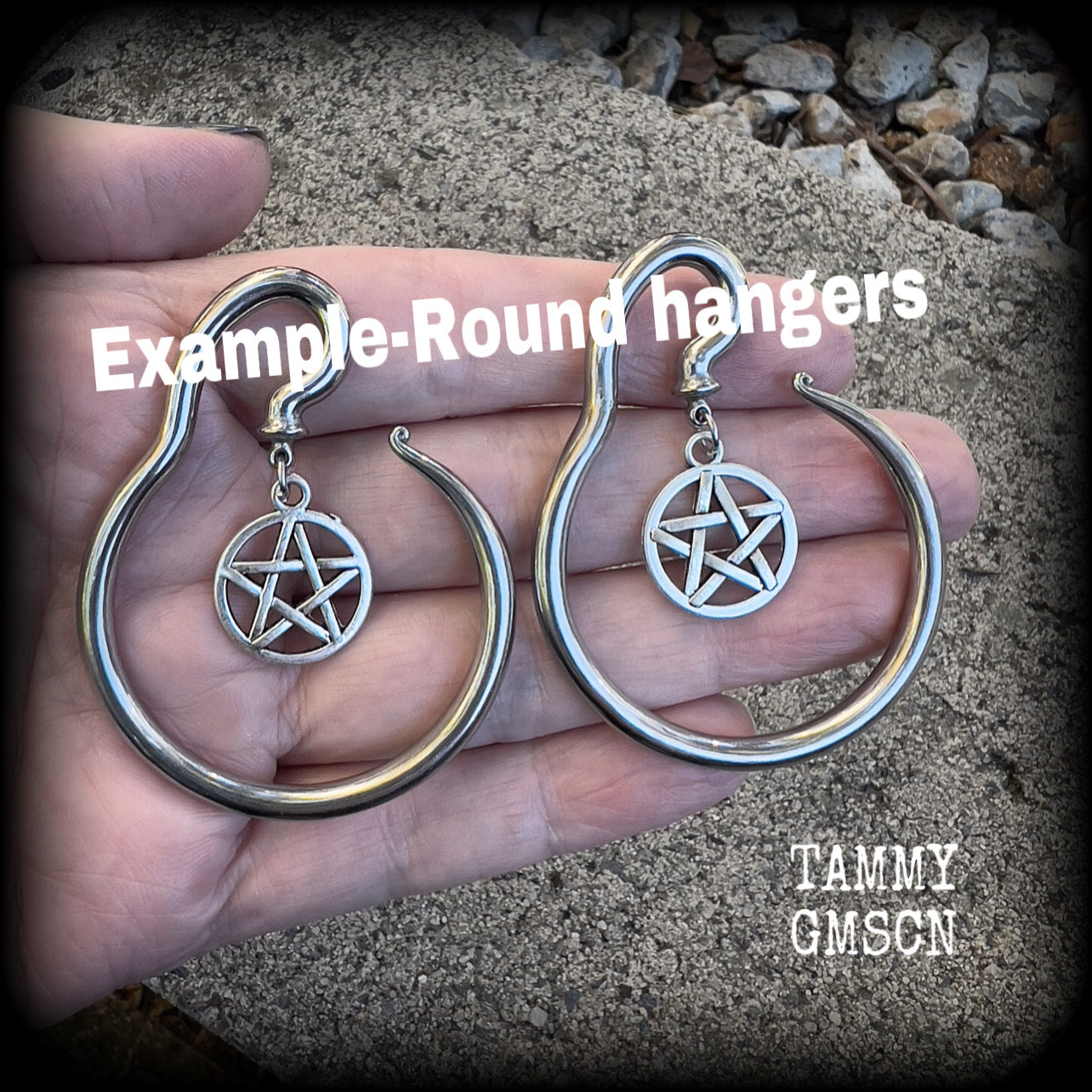 Occult earrings 