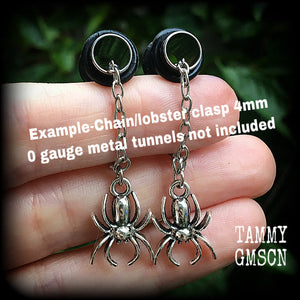 Arachnid earrings 