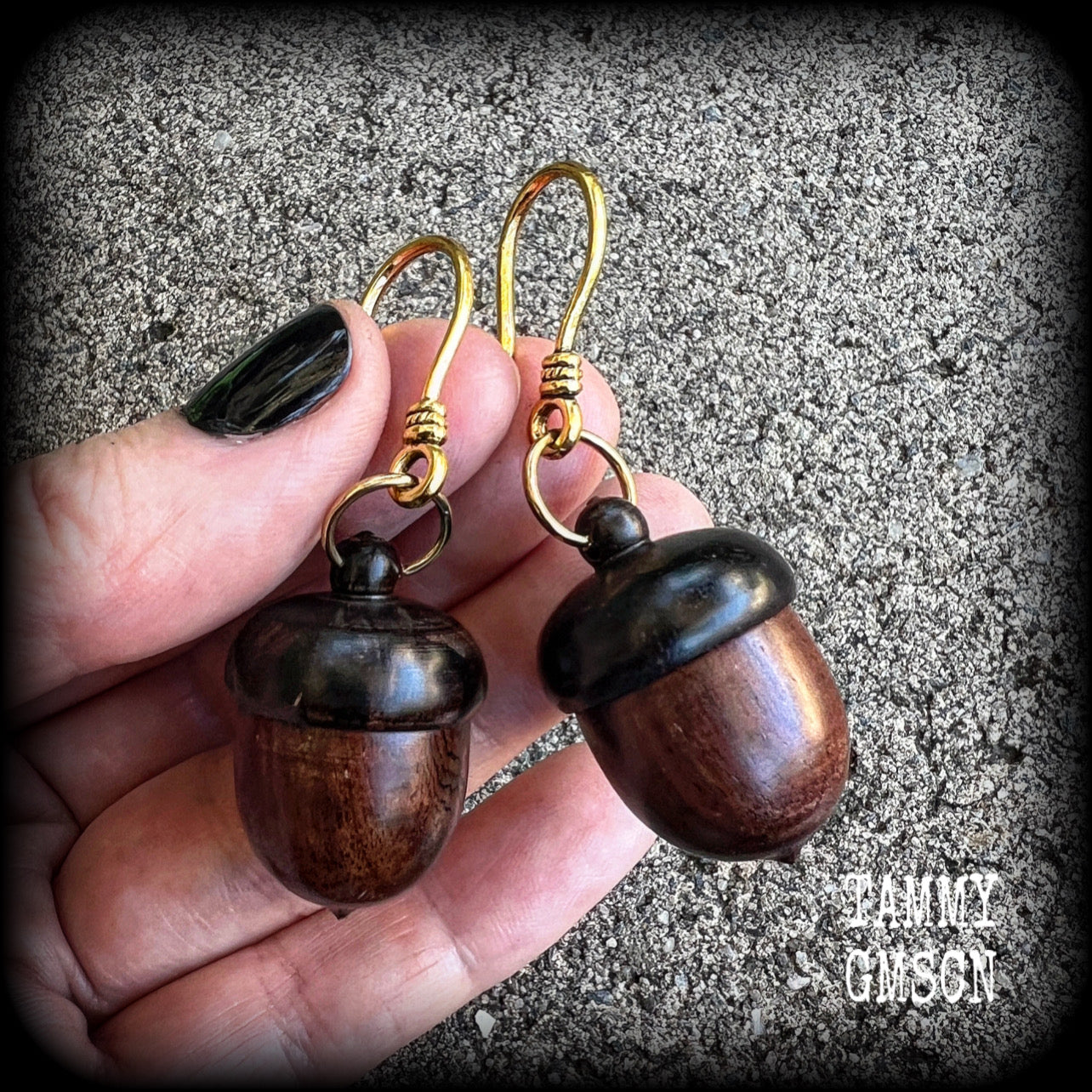 Wood ear jewelry 