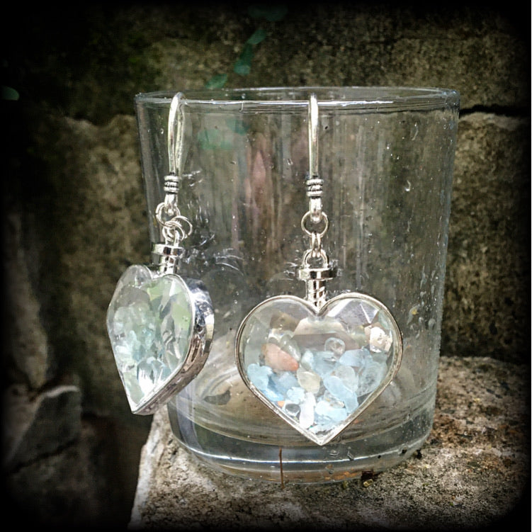 Heart earrings 