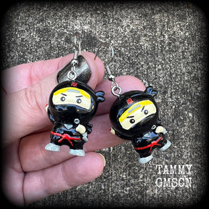 Ninja earrings-Kawaii earrings