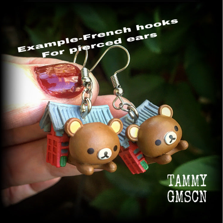 Rilakkuma earrings