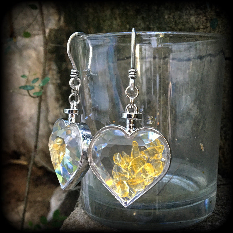 Citrine earrings