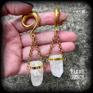 Gemstone ear weights