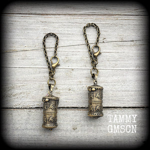 Stash pot earrings