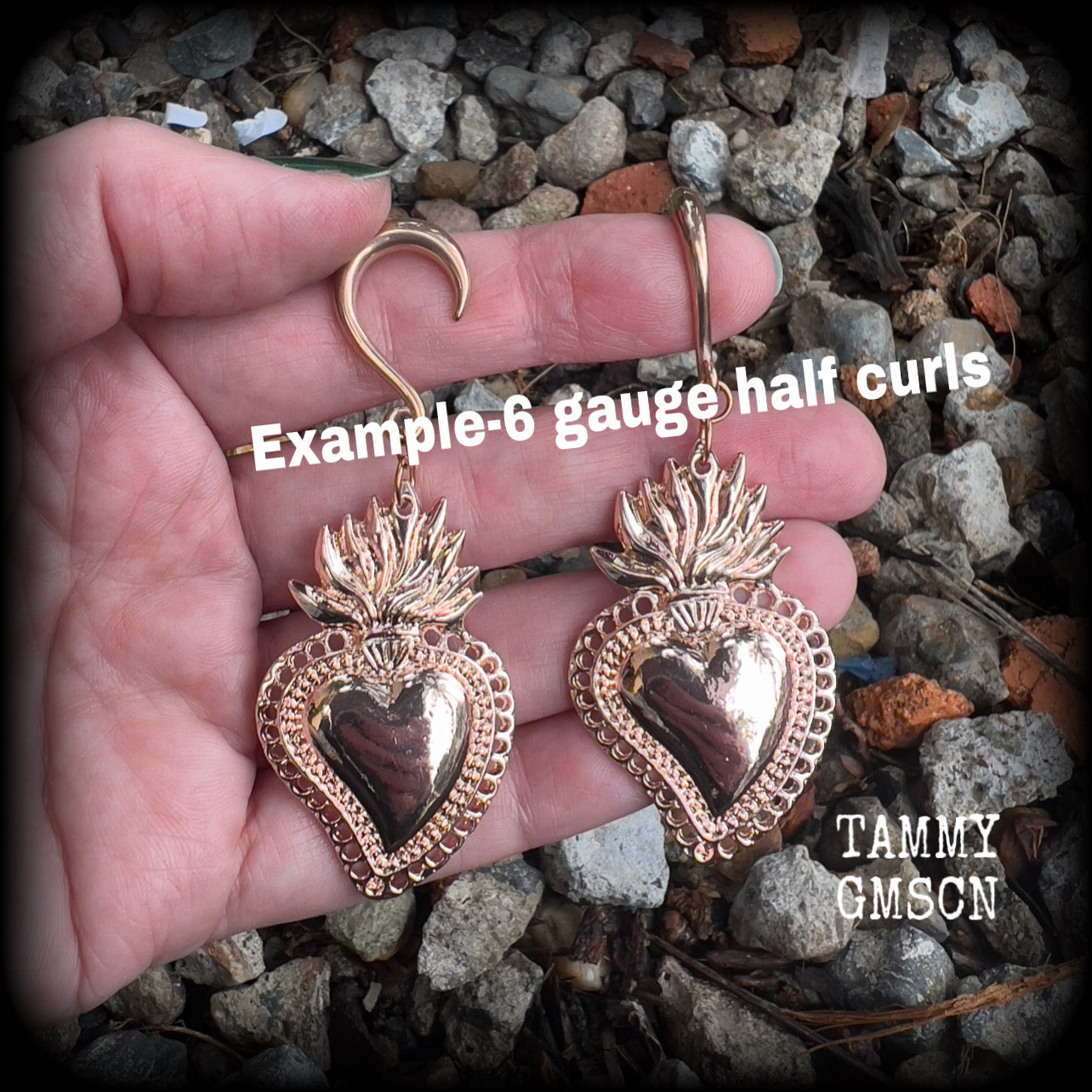 6 gauge ear jewelry 