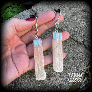 Gemstone ear weights