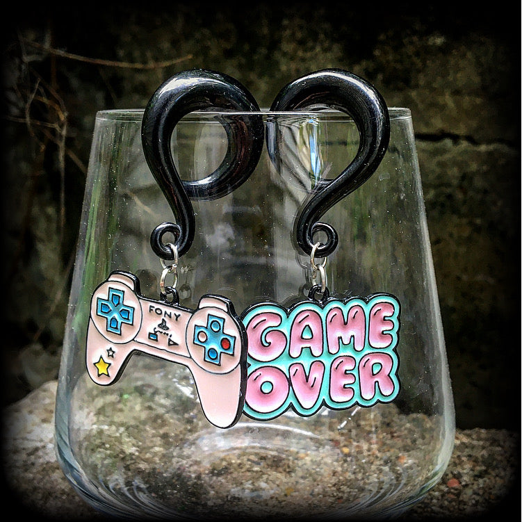 Gamer earrings 