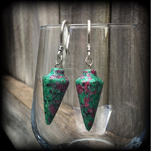 Ruby in Fuchsite jewelry 