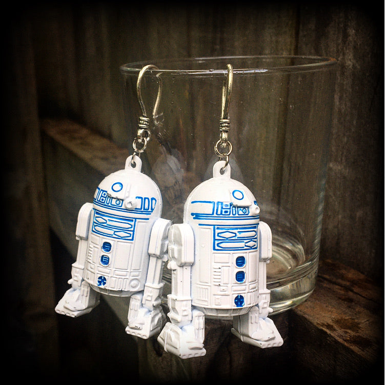 Droid earrings