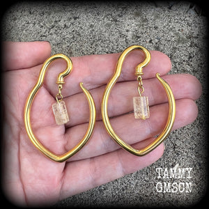 Citrine earrings 