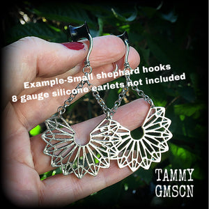 Mandala ear hangers