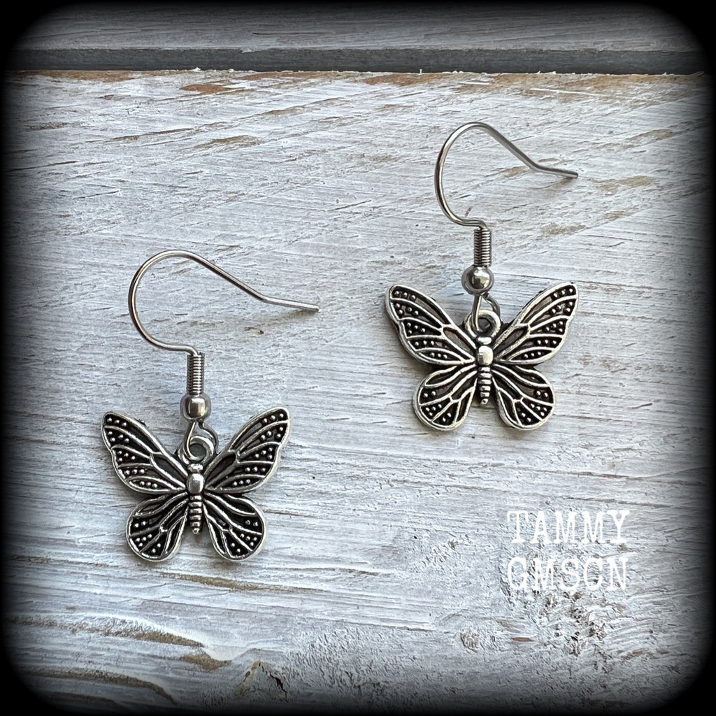 Butterfly earrings-Insects earrings