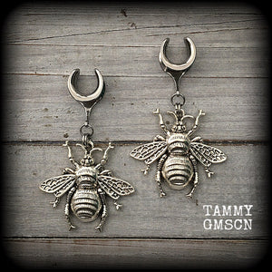 Bee ear hangers 