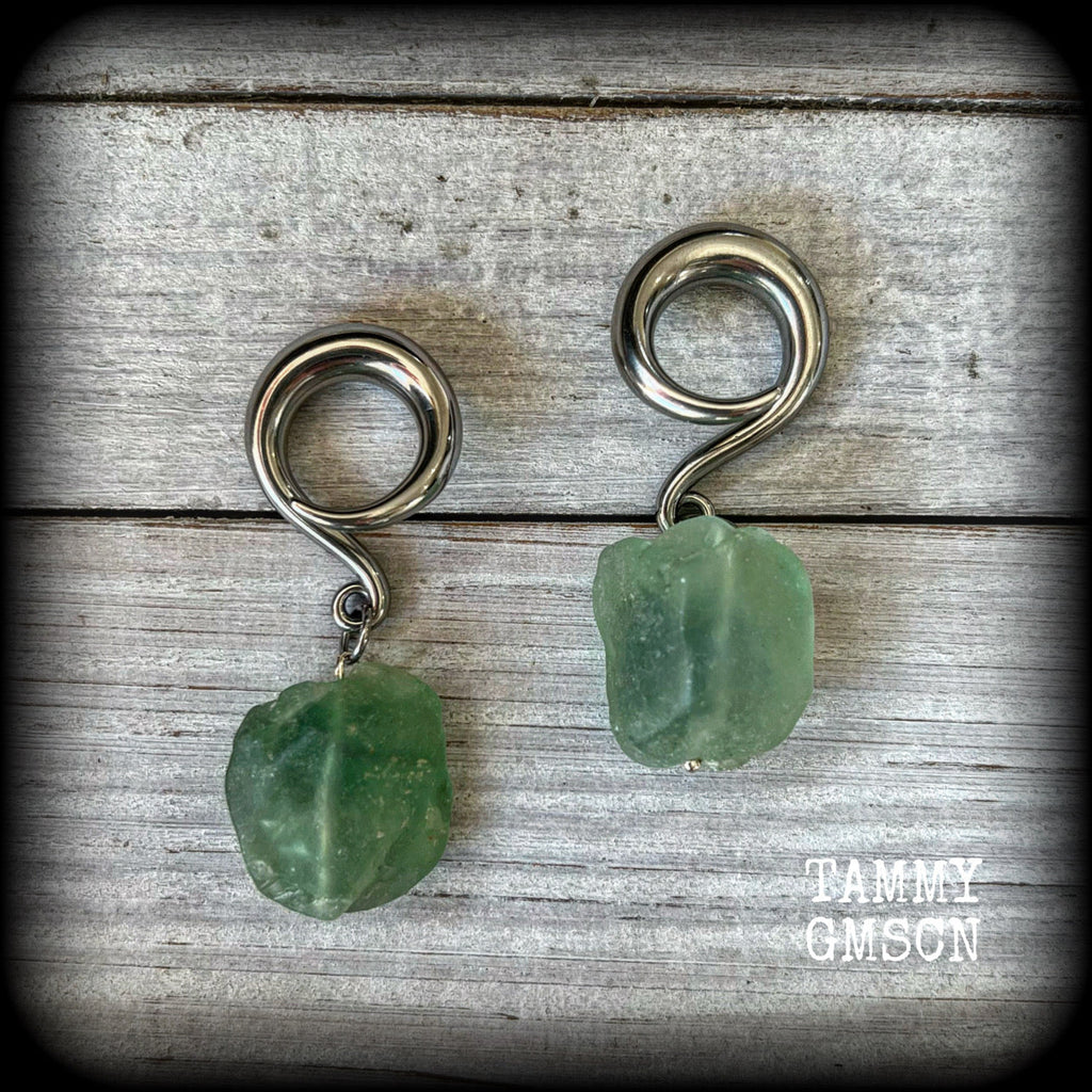 Fluorite ear weights