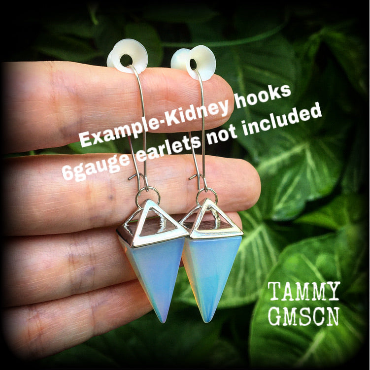 Gemstone earrings 